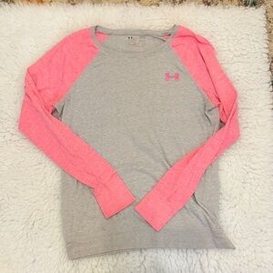 Under Armour breast cancer long sleeve tee